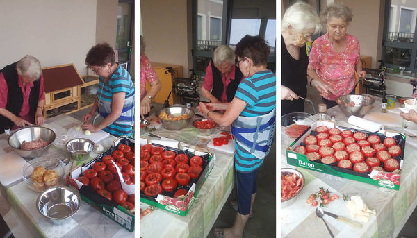 Gmeeinsames Kochen