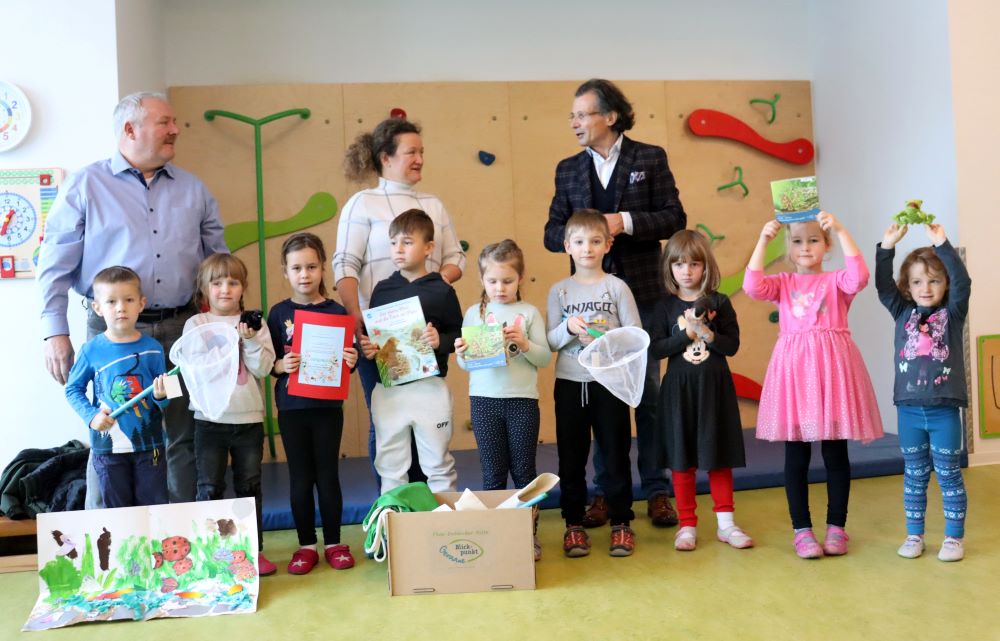 Preisübergabe im AWO Kindergarten