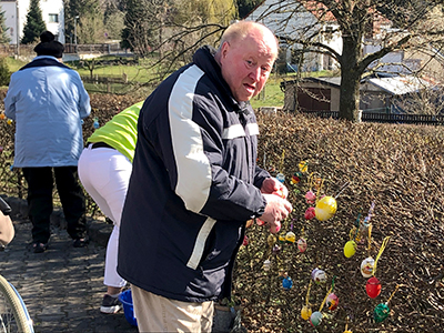 Besuch vom Osterhasen