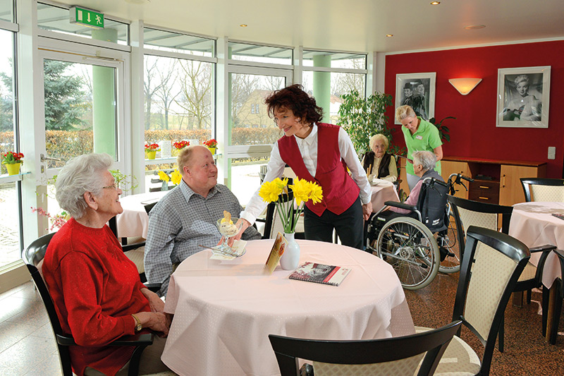 Essen im Pflegeheim Hainichen